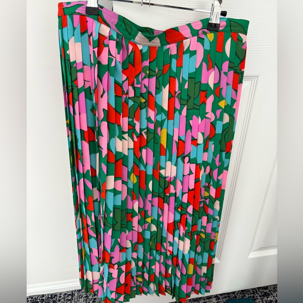 J. Crew Multicolor A-Line Skirt